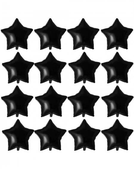Balloons 18" Black Star Mylar Balloons Foil Helium Balloons for Wedding Baby Shower Birthday Party Decorations- Pack of 20 - ...
