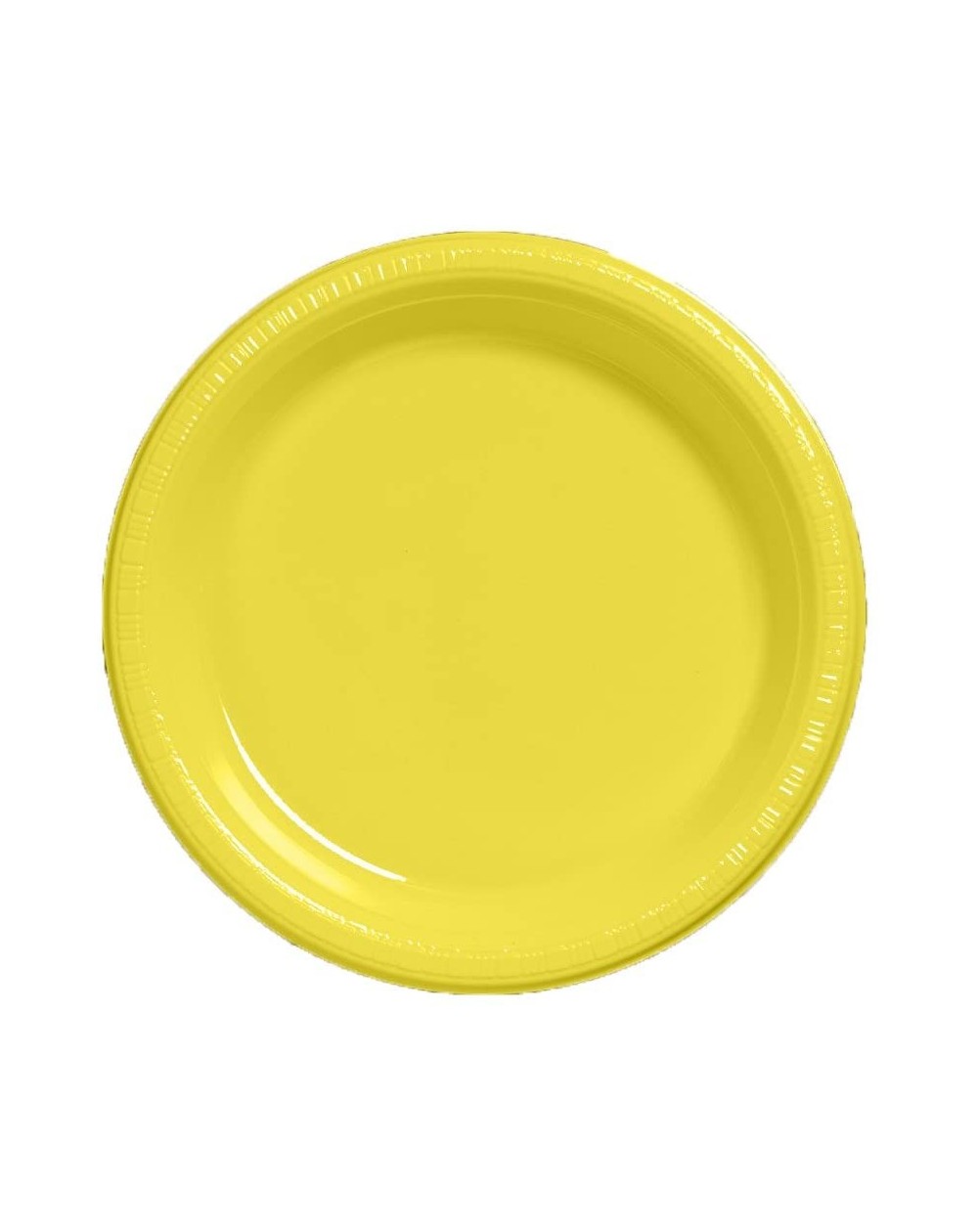 Tableware Touch of Color 20 Count Plastic Lunch Plates- Mimosa - Mimosa - CM112HRGVRH $8.36