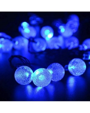 Outdoor String Lights Led Solar Lamps Ball Waterproof Colorful Fairy Outdoor Solar Light Garden Christmas Party Decoration So...