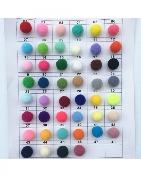 Tissue Pom Poms Sequins 8mm 10mm Pom Pom Soft Pompon Fluffy Plush Crafts DIY Pom Poms Ball Home Decor Sewing Supplies-03 Bloo...