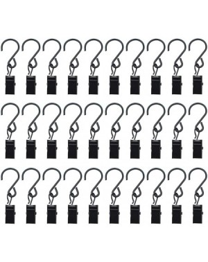 Outdoor Lighting Hooks 30 Pcs Party Light Hanger with Hook & Alligator Clip - Curtain Clips Curtain Hook Hanging Clamp Hooks ...