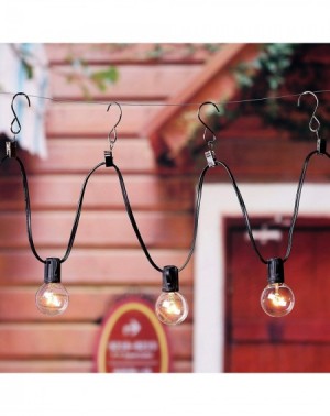 Outdoor Lighting Hooks 30 Pcs Party Light Hanger with Hook & Alligator Clip - Curtain Clips Curtain Hook Hanging Clamp Hooks ...