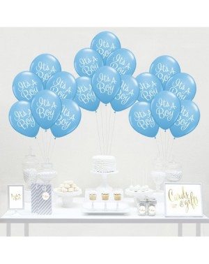 Balloons Bulk High Quality Latex Balloon Party Kit with Gold Cards & Gifts Sign- Baby Shower Elegant It's a Boy Printed 11-in...