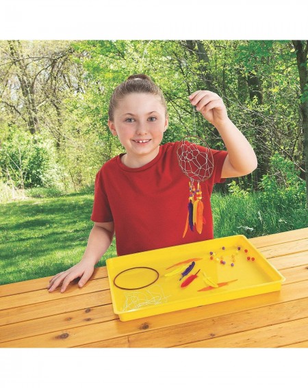 Party Packs Dream Catcher Craft Kit - Crafts for Kids and Fun Home Activities - CI11B9V8M83 $18.36