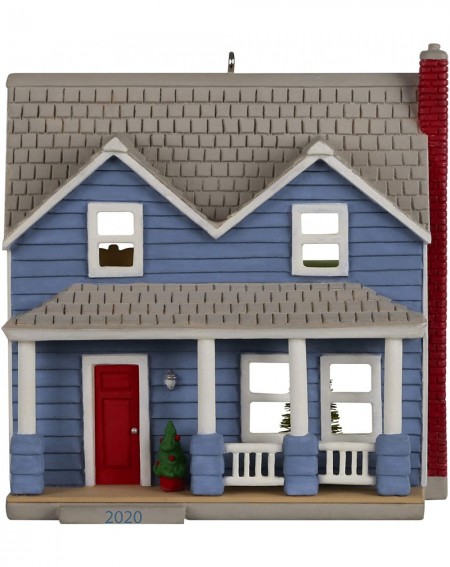 Ornaments Christmas Ornament 2020 Year-Dated- Nostalgic Houses and Shops Traditional Clapboard Two-Story Home - CQ195DNLT75 $...