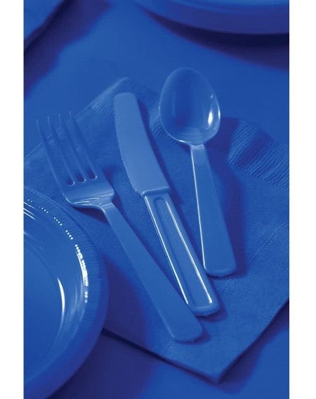 Tableware 317373 Touch of Color 240 Count Beverage Paper Napkin- Cobalt - C517Y2CGN77 $14.39