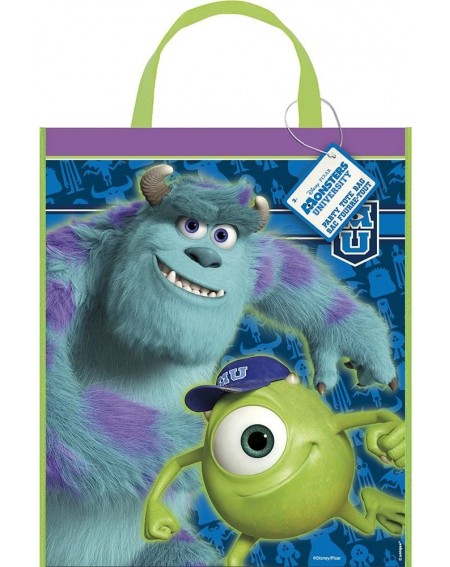 Party Favors Large Plastic Monsters University Goodie Bag- 13" x 11 - CV11EMPEBAF $17.40