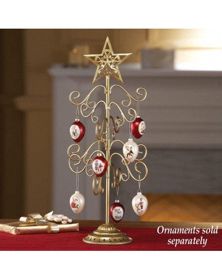 Ornaments Joyous Holiday Tree Christmas Ornament Holder - C111OYEHL07 $38.90