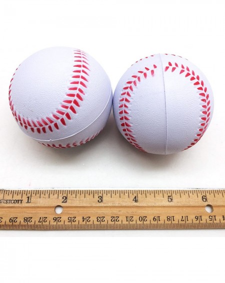 Party Favors 12PC/Pack White Baseball Sports Stress Ball- Squeeze Balls for Stress Relief- Party Favors- Ball Games and Prize...