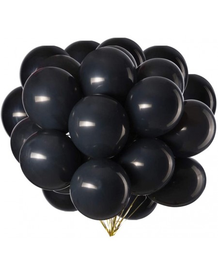 Balloons 12 inch Black Balloons Party Latex Balloons Quality Helium Balloons- Party Decorations Supplies Balloons- 3.2g/pcs- ...
