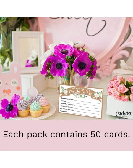 Invitations Bridal Shower Advice Cards- Advice for the Bride Cards- Fun Bridal Shower Game- Bride Advice Cards- Advice and We...