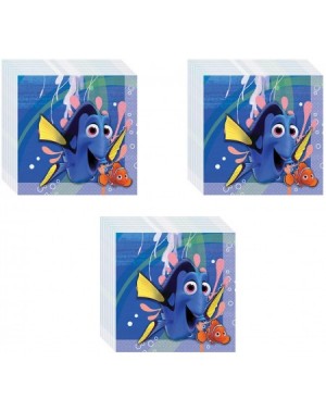Party Tableware Finding Dory Party Lunch Napkins - 48 Pieces - CI17YY8LASC $33.44