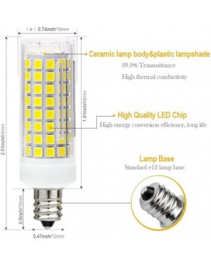 Outdoor String Lights All-New (102LEDs) E12 LED Bulbs- 75W or 100W Equivalent Halogen Replacement Lights- Dimmable-850 Lumens...