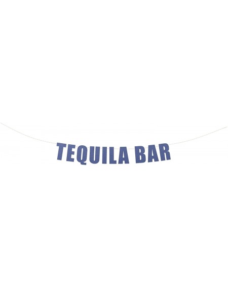 Banners & Garlands Tequila Bar Banner Sign - Birthday Party- Fiesta Party Banner- Cinco de Mayo- Taco Mexican Fiesta Theme Pa...