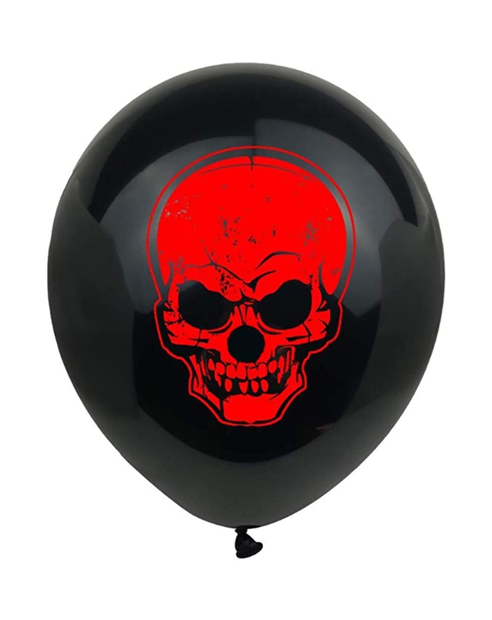 Balloons Halloween Blood Splatter Balloons- Skull Bottom Inflatable Ball Fun Creative Props Party Decoration - B - CF19I9SCS4...