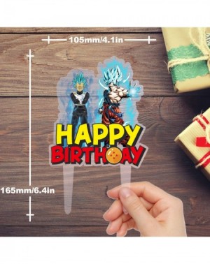 Cake & Cupcake Toppers Dragon Cartoon Cake Topper Happy Birthday Super Role Fight Game Heroes Video Game Theme Decor for Baby...