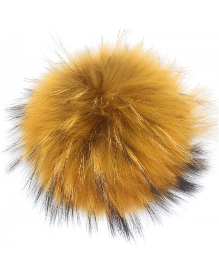Tissue Pom Poms Faux Fur Pom Pom Ball DIY Fur Pom Poms for Hats Shoes Scarves Bag Pompoms Keychain Charms Knitting Hat Access...