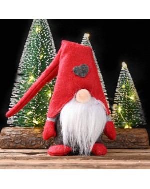 Ornaments Christmas Gnomes-Santa Christmas Ornaments-Handmade Ornaments (Couple) - Couple - C119HCAKWIH $14.25