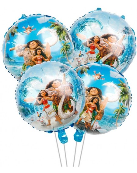 Balloons 4pcs Moana Balloon- Moana party decoration - C7199ONANG8 $21.87
