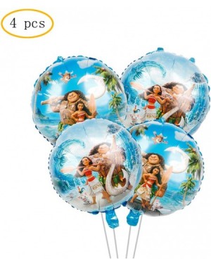 Balloons 4pcs Moana Balloon- Moana party decoration - C7199ONANG8 $9.37