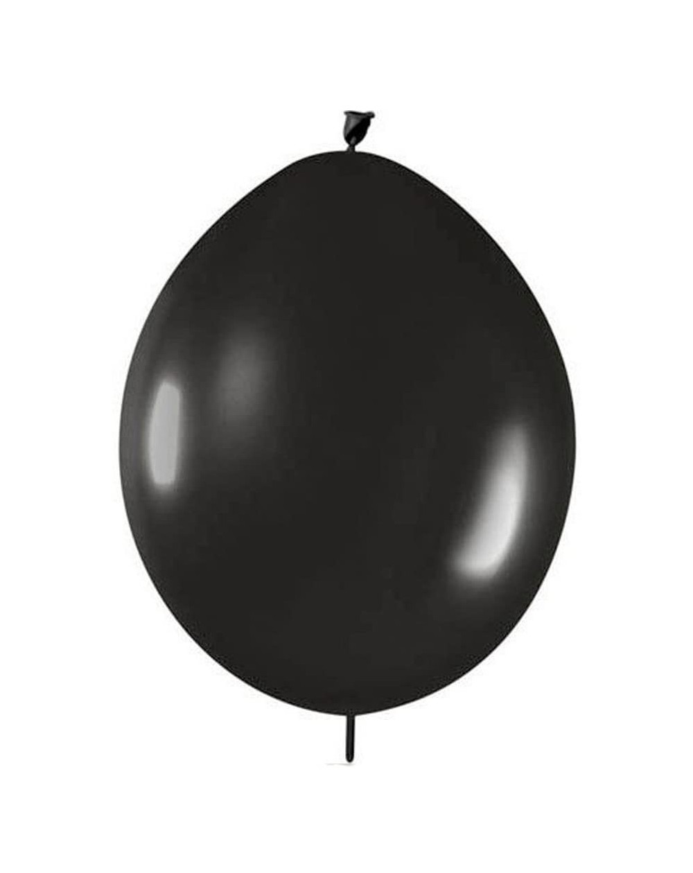 Balloons Latex Link Balloons Link-o-Loon Balloons Needle Tail Balloons- 12in Black (Set of 30) - Black (Set of 30) - CU12GK4I...