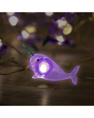 Outdoor String Lights 36 LED Narwhal Wire Lights- Wire String Lights- Metal Wire String Lights- 12 Feet Long (Narwhal) - Narw...