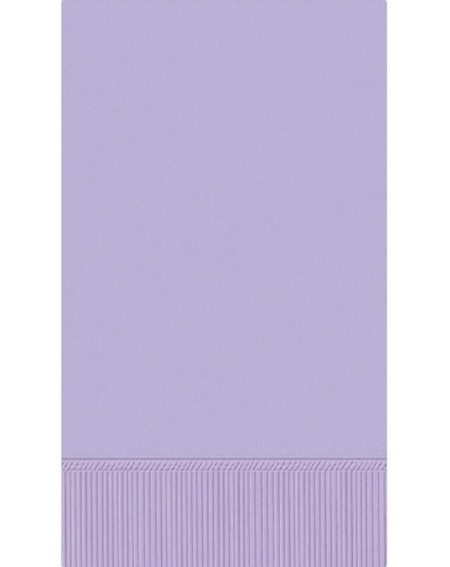 Tableware Everyday Bathroom Guest Towels- Disposable Paper Buffet Napkins- Set of 2 Packages of 16 (Lavender Garden) - Lavend...