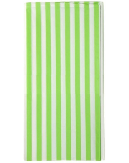 Tablecovers 2 Pcs Striped Plastic Print Tablecloths Disposable Table Cover Thickened Rectangle Tablecover- Kitchen Picnic Wed...