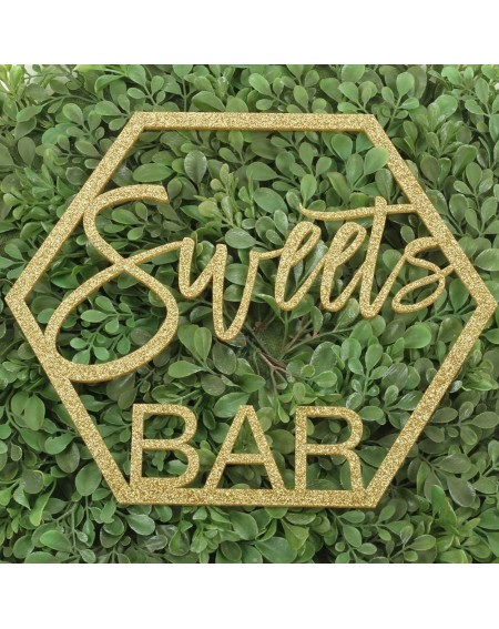 Banners & Garlands Glitter Acrylic Sign- Wedding Display- Party Banner- Event Decorations for Wedding Engagement Bridal Showe...
