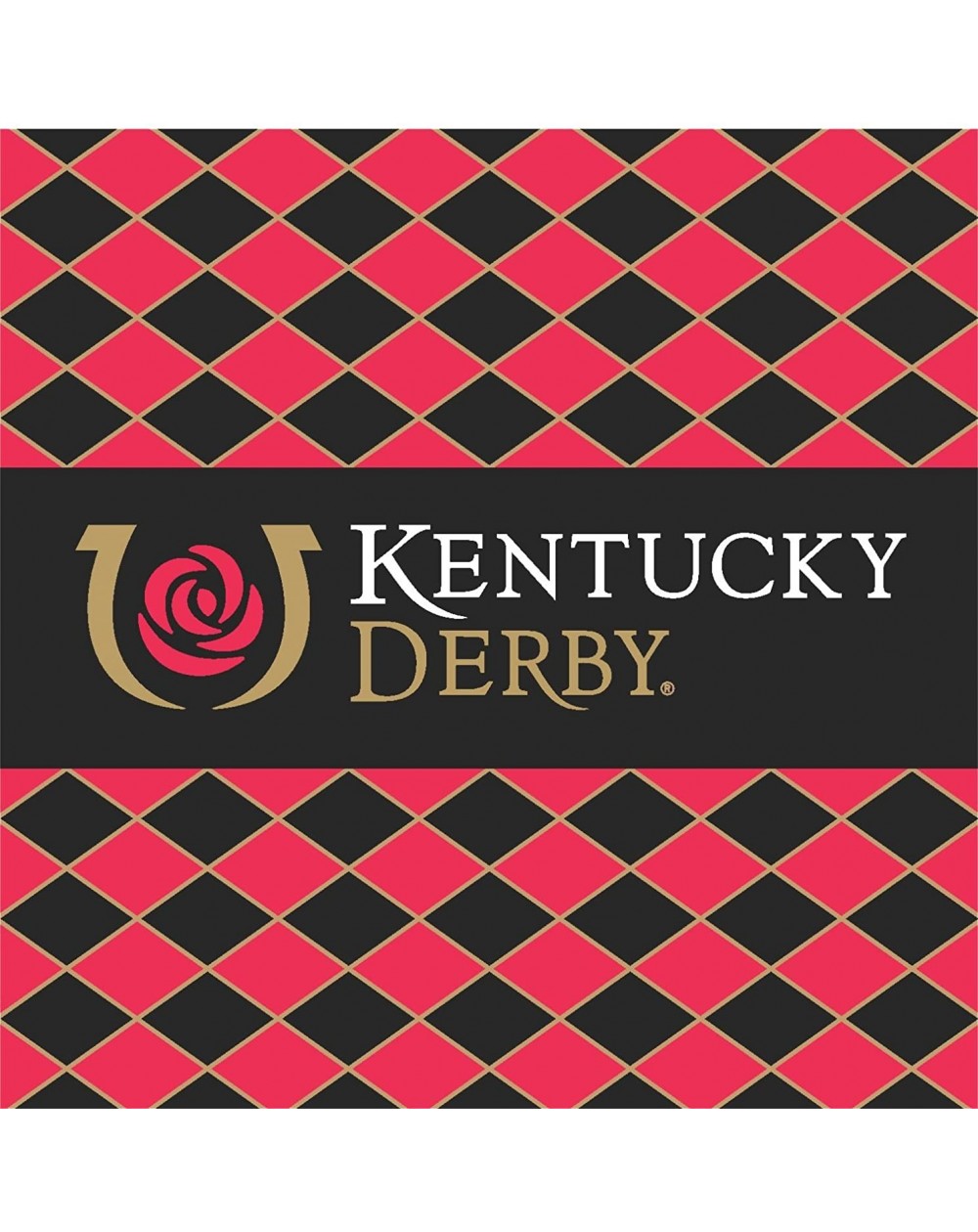 Tableware Kentucky Derby Icon Beverage Napkins - 24/pkg. - C717YA0UK5X $12.94