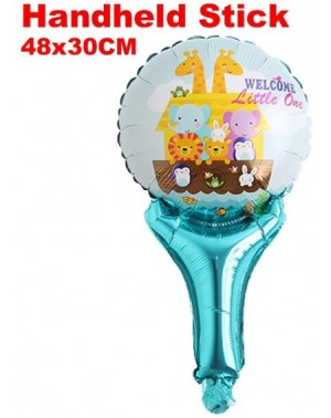 Balloons Animal Unicorn Love Handheld Stick Clapper Balloons foil Balloons Party Supplies Happy Birthday Wedding Party Gift D...