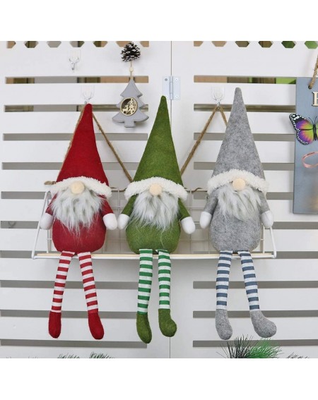 Ornaments Christmas Santa Claus Ornaments Xmas Swedish Gnome Plush Elf Christmas Table Ornament Xmas Tree Decoration Home Dec...