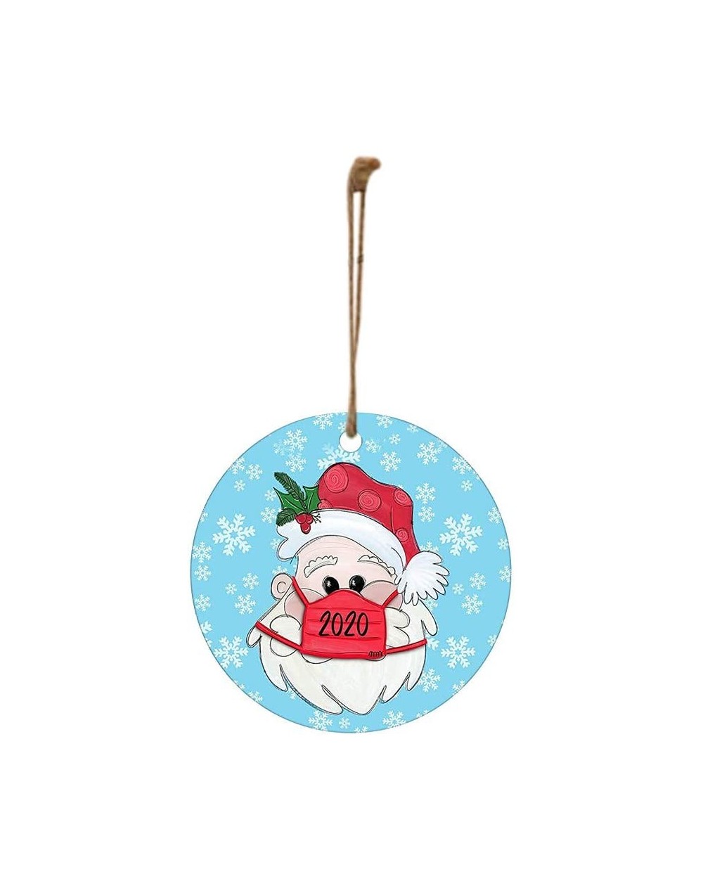 Ornaments 2020 Christmas Ornaments I Survived The Great Toilet Paper Crisis Holiday Xmas Tree Decorations Ornament The One Wh...