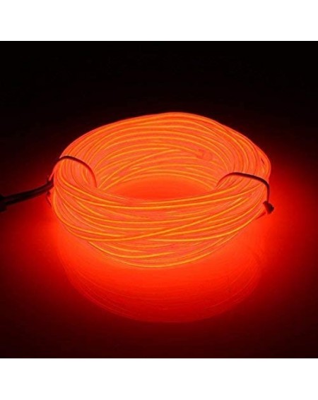 Rope Lights EL Wire- 3M Flexible Neon 3 Light Modes Portable Battery Powered Electroluminescence Wire Pack Drivers High Brigh...