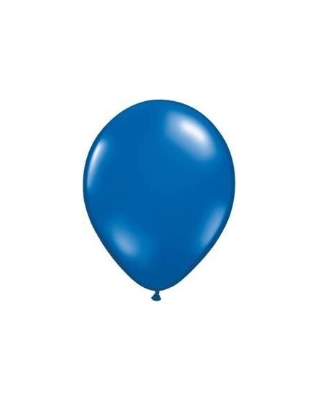 Balloons 100 Count Latex Balloons- 12"- Crystal Sapphire Blue - Blue - CO18HD7550X $26.19