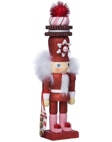 Nutcrackers 12-Inch Hollywood Red Gingerbread Nutcracker with Cookie Hat - CS118OEDHJH $60.86
