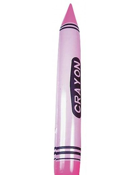 Favors 21" Inflatable Crayon Party Favor (All Pink) - All Pink - C912O65OEE1 $6.26