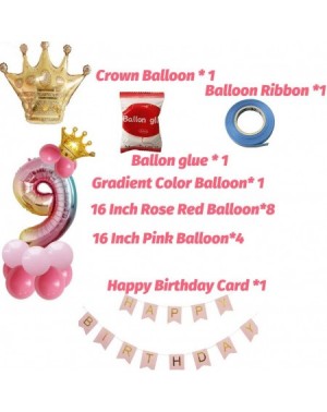 Balloons 42 INCH Ballons for Birthdays Party Set for Kids - 16 INCH Assorted Colored Party Balloons Bulk Birthday Balloon Arc...