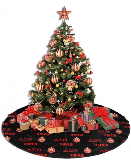 Tree Skirts Delta Christmas Tree Skirt Home Carpet Holiday Party Christmas Tree Mats Xmas Holiday Decoration - Dst3 - C818AI4...