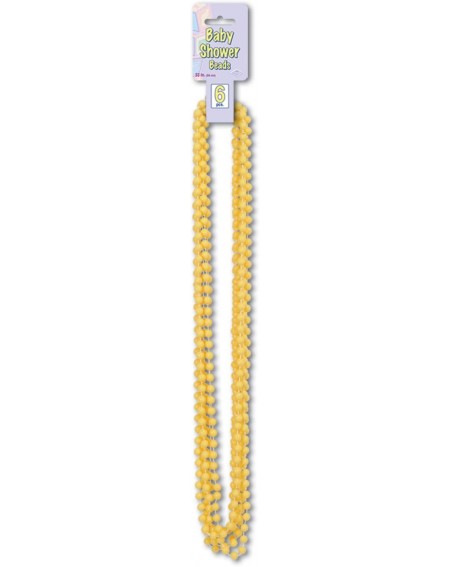 Favors Baby Shower Beads (yellow) (6/Card) - Yellow - CH115Y1RHF3 $16.78