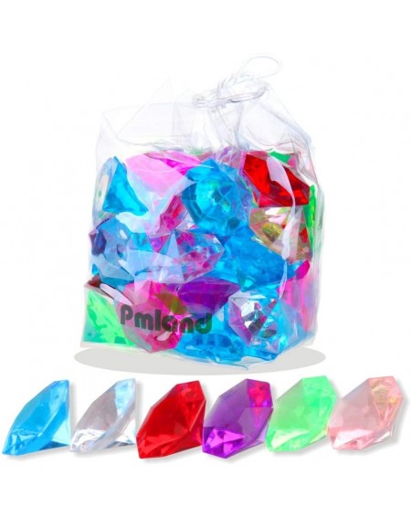 Party Favors Acrylic Diamond Gems and Jewels- Bulk 1 Pound Bag-Approximately 60 Pieces- Assorted Colors - CE184RAUMUM $12.57