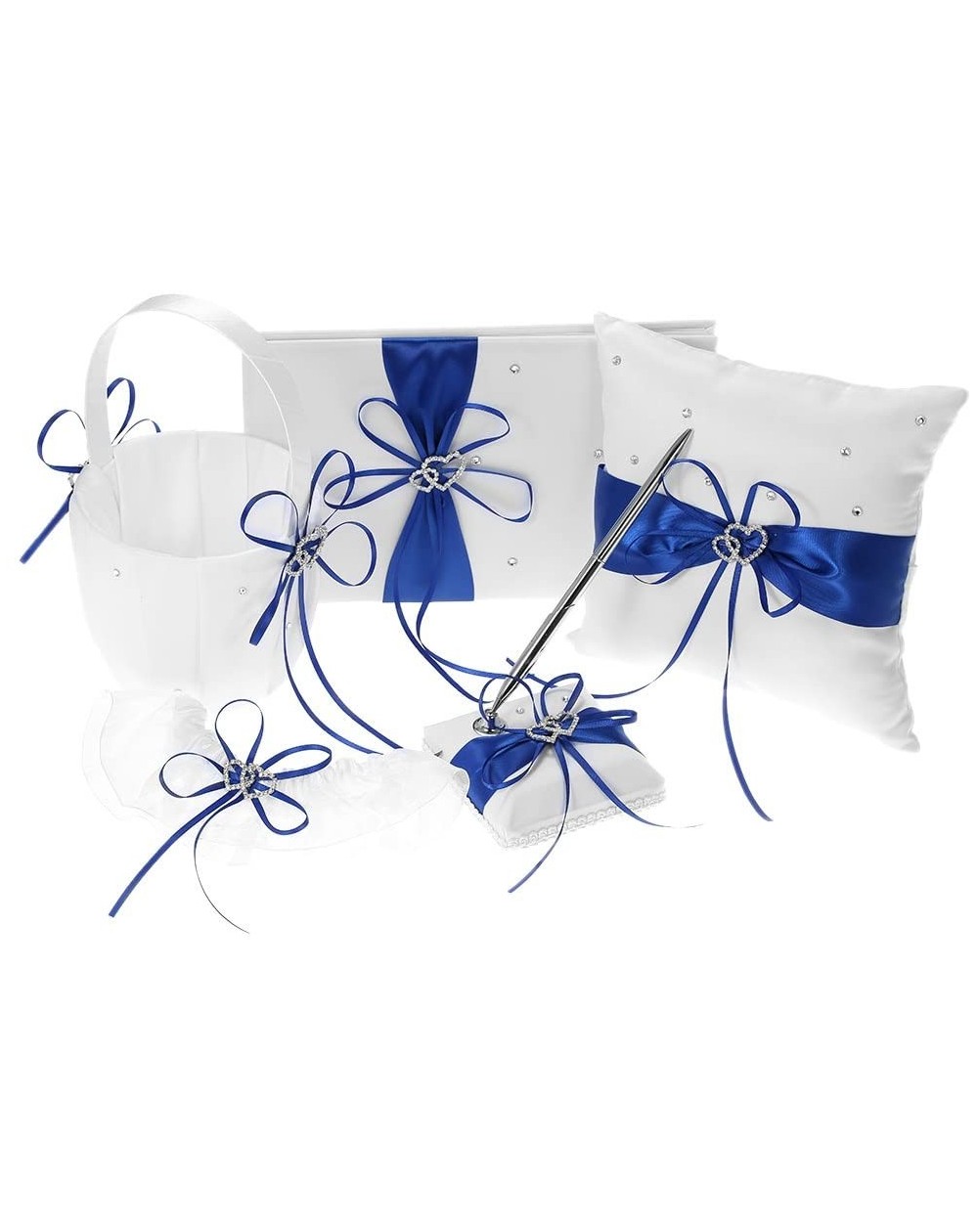 Wedding Supplies Flower Basket - Blue - CI186GU36D3