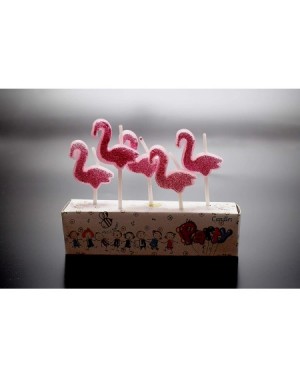 Cake Decorating Supplies Birthday Candles - 1st Birthday Candle - Flamingo Candles - 5th Birthday Candles -Pink Flamingo Cand...