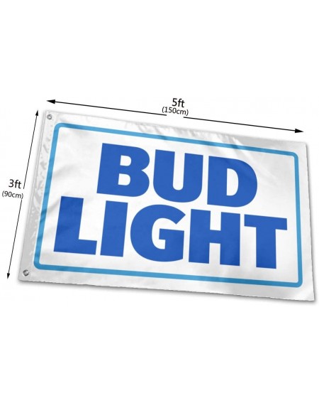 Banners & Garlands Bud Light Beer Flag Banner 3x5 Feet Man Cave Party-2 - style4 - CD1945AC8EU $32.05