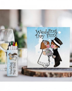 Favors Children's Wedding Activity Books (set of 12) Crayons Included - C7115VIV543 $13.90