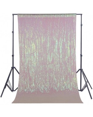 Photobooth Props Iridescent Photography Backdrop Sequin Backdrop Curtains for Wedding Party-4ftx6.5ft - Iridescent - CJ188QQO...