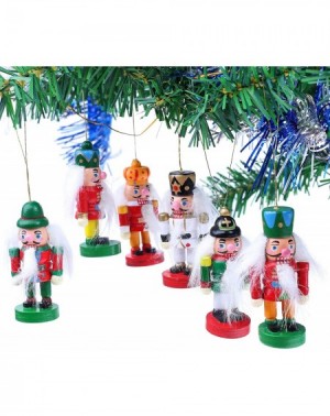 Nutcrackers Nutcrackers Tree Ornaments Set - Hanging Figurines - Designed in Germany - CY18AILR55T $27.06