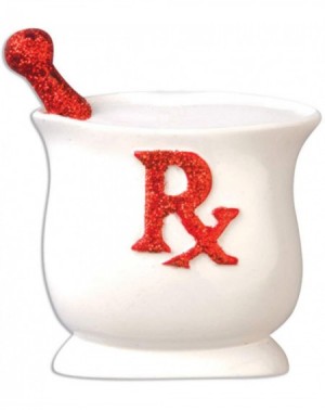 Ornaments Personalized Red Pharmacist Christmas Tree Ornament 2020 - Medicine Mixing Bowl Rx Pharmacologist Chemist Science H...