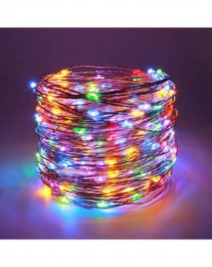 Indoor String Lights Fairy String Lights with Adapter- 50 Ft 150 LEDs Waterproof Starry Copper Wire Lights- Home Decor Firefl...