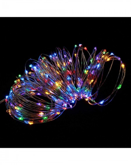 Indoor String Lights Fairy String Lights with Adapter- 50 Ft 150 LEDs Waterproof Starry Copper Wire Lights- Home Decor Firefl...
